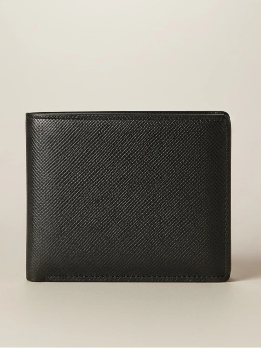 BURBERRY SAFFIANO LEATHER NOVACHECK LINED CARD HOLDER coin purse w snap closure